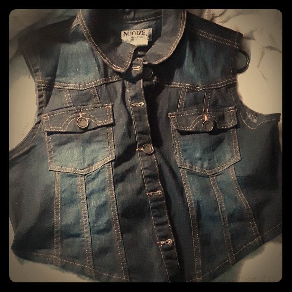 NOFUZE jeans denim vest